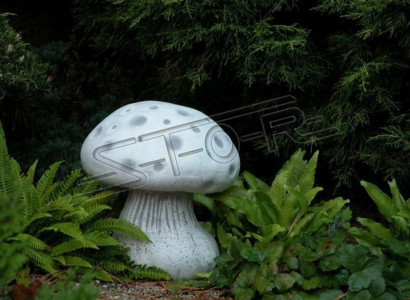 Garden Decoration Mushroom Patio Stone Figures Figure Decor Nature Statue